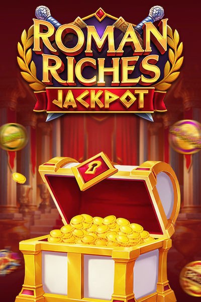 Okładka slotu Roman Riches Jackpot w lobby Cleobetra Casino